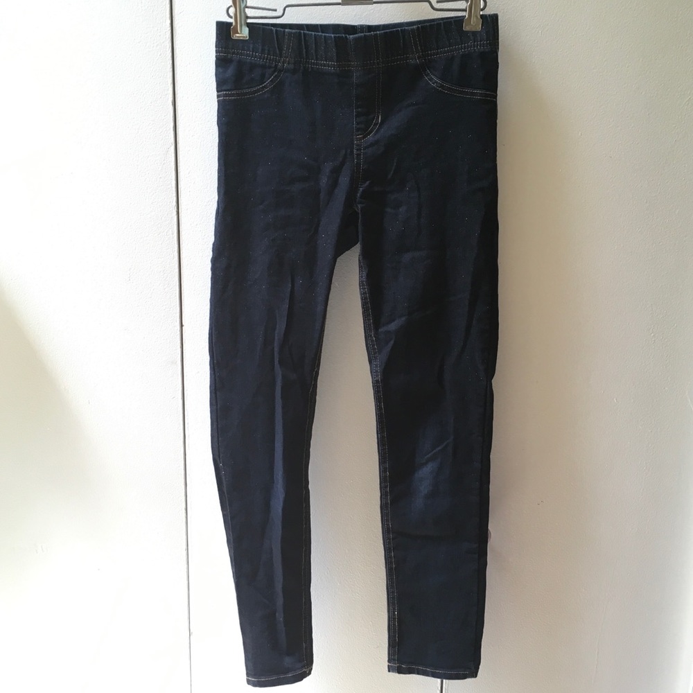 Black Sparkle Jeggings